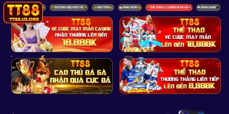 Quy định nhận khuyến mãi TT88 đưa ra