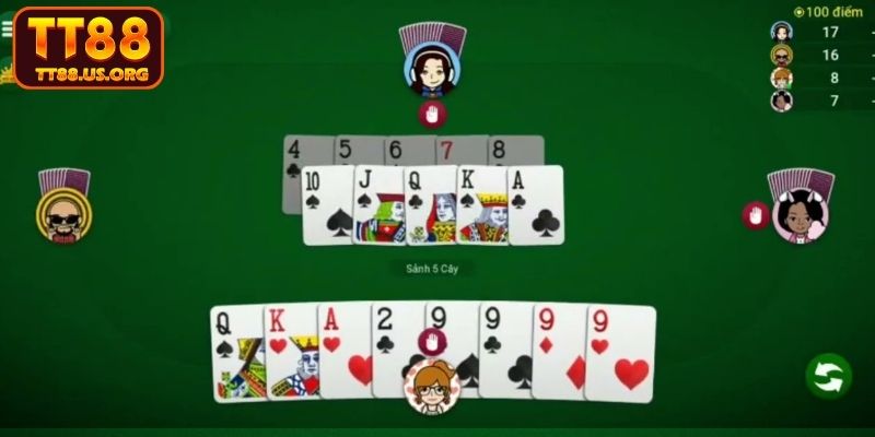 Những điều cần ghi nhớ khi chơi Tiến lên miền Nam tại TT88