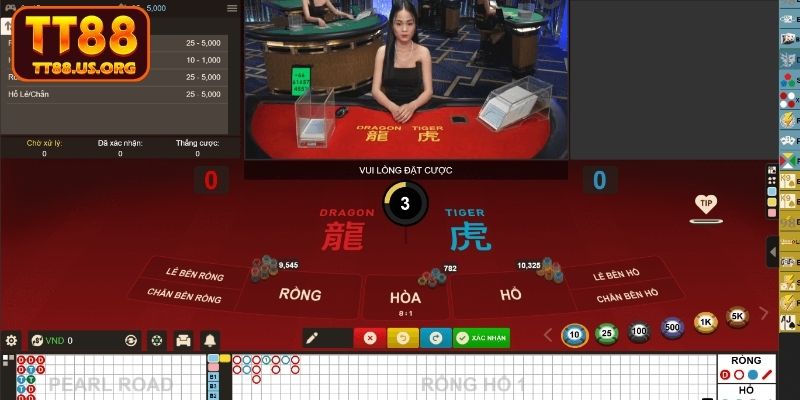 Ưu tiên cược Rồng/Hổ và hạn chế chọn Hòa